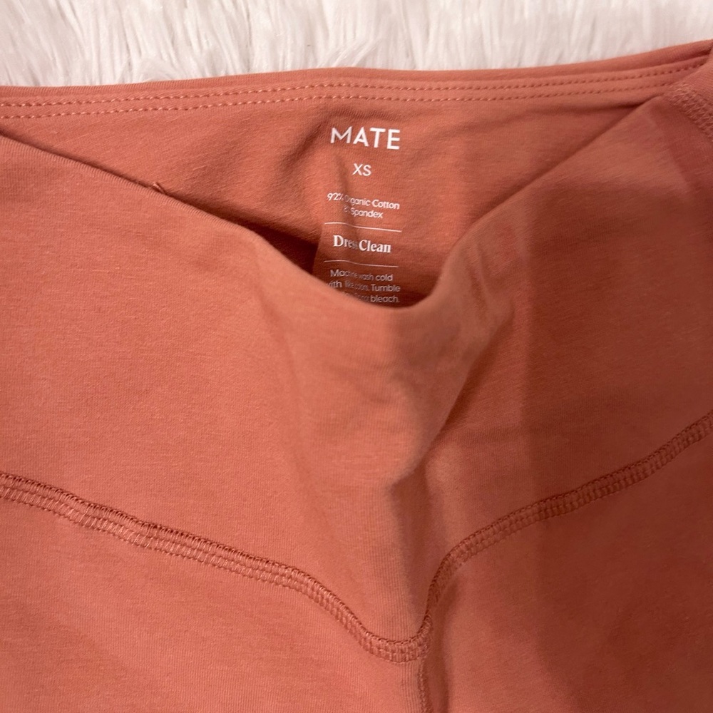 MATE the Label Women's Dusty Rose Bike Shorts - Picture 6 of 8